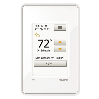Thermostat • Écran tactile Blanc