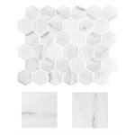 Série Miki • Carrara blanc 2x2