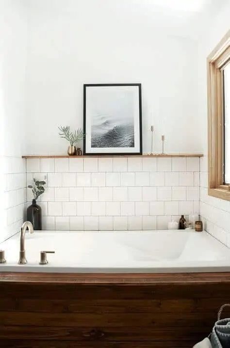 tendances salle de bain minimaliste vintage